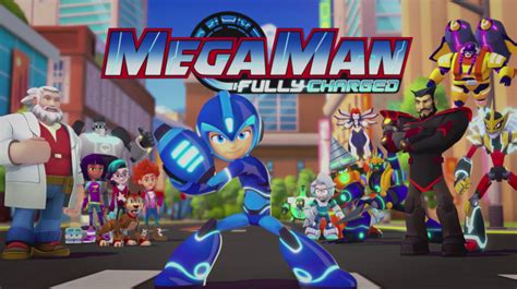 megaman cartoon network.